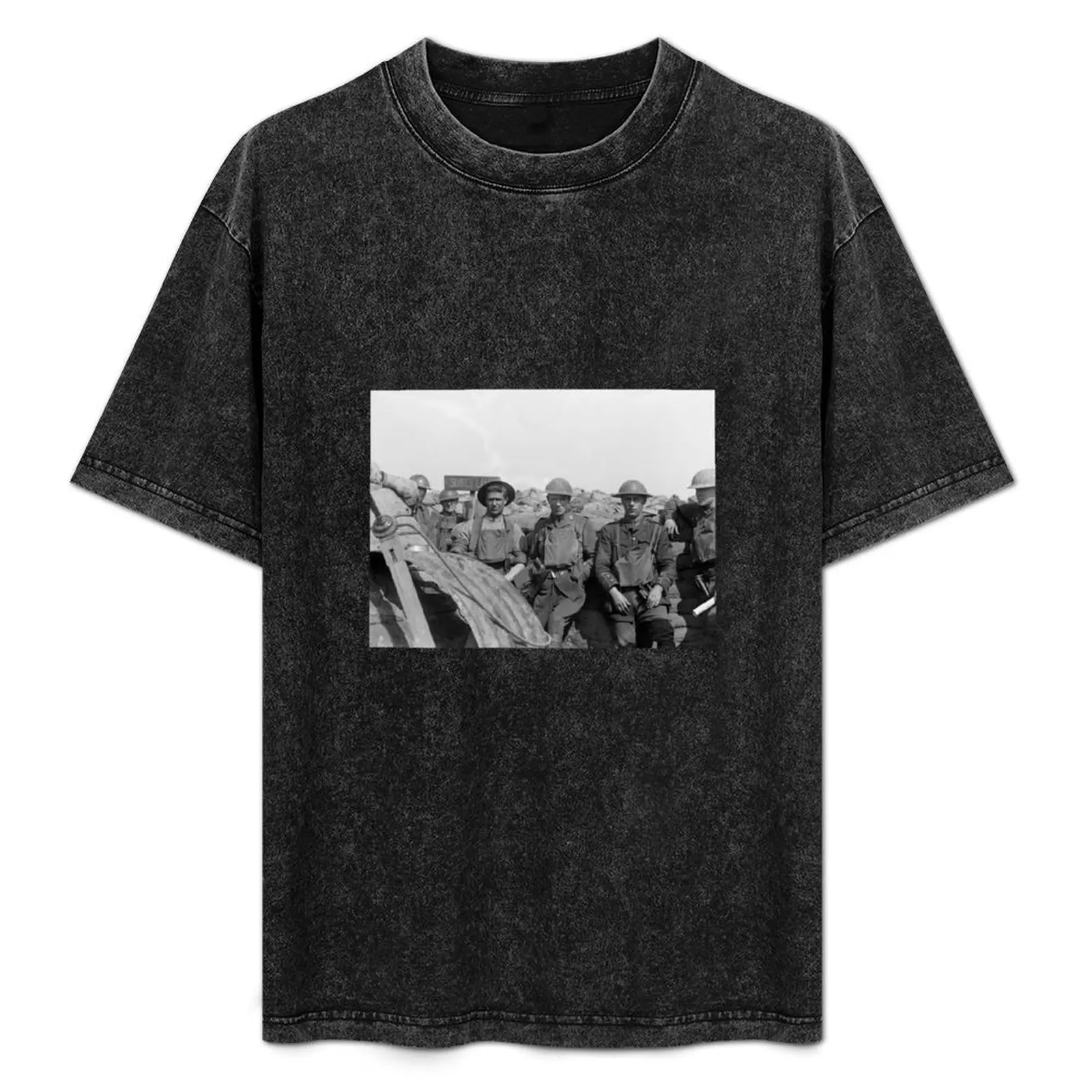 

New Zealand Officers In The Trenches - WW1 1917 T-Shirt man t shirts high quality luxury brand man t shirts for men T-Shirt