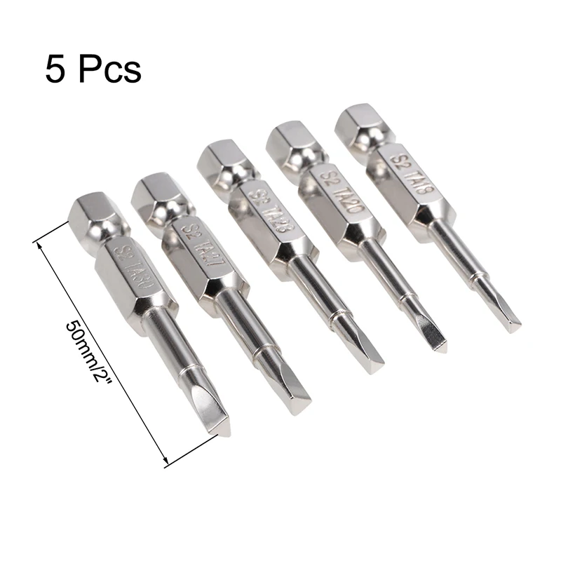 5pcs TA18/20/23/27/30 Magnetic Triangle Screwdriver Bit Set 1/4 Hex Shank Screwdriver Electric Head S2 Steel Screw Driver - Image 3
