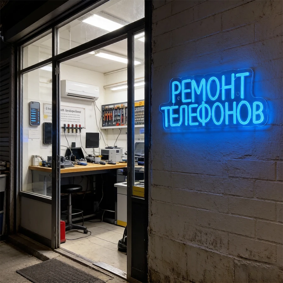 РЕМОНТ ТЕЛЕФОНО Led Neon Sign, - đánh giá và giá Electronics Repair Shop