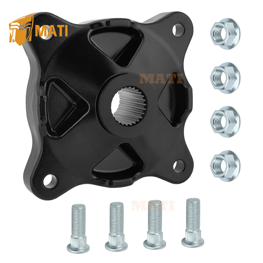 

Rear Wheel Hub & Studs and Nuts For Polaris Sportsman 335 400 Worker 335 500 Magnum 330 2x4/4x4 Ranger 500 Diesel 455 5131649