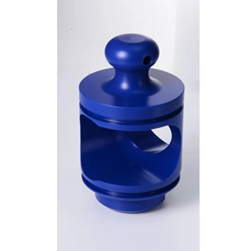 Custom Processed Red Engineering Plastics Plastic Machining Precision Parts POM NYLON Helical Surface Mechanical Components