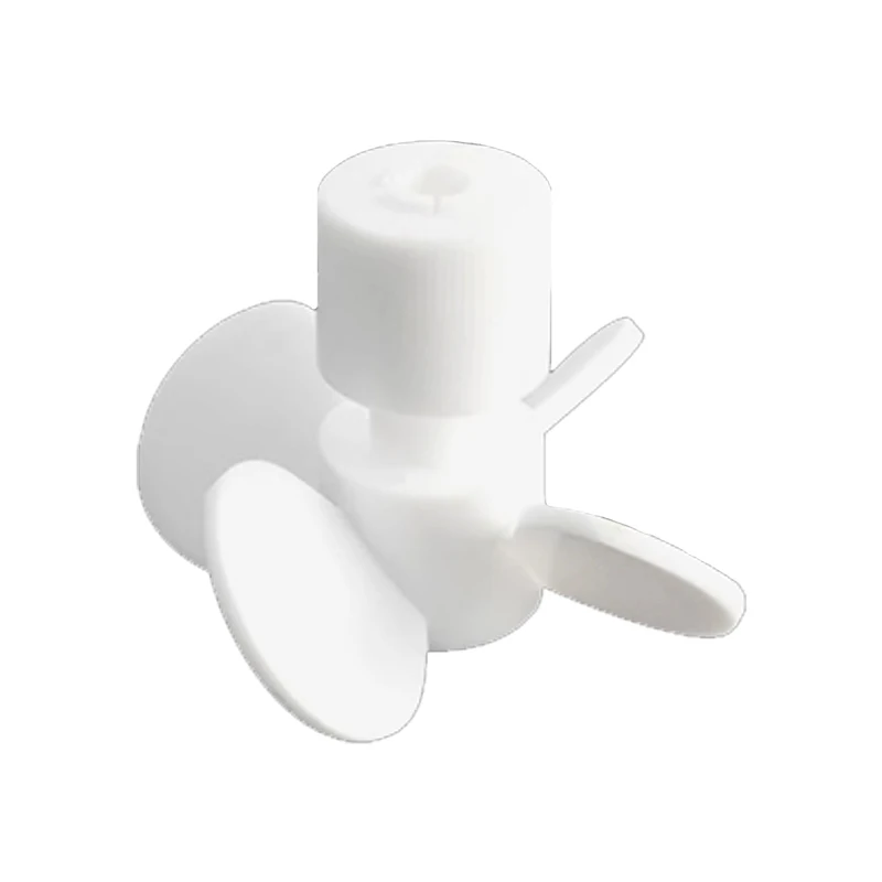 Testa di agitazione a tre foglie in politetrafluoroetilene Accessori Adatto per asta di miscelazione diametro 7/8/10 mm Resistente agli acidi e agli alcali