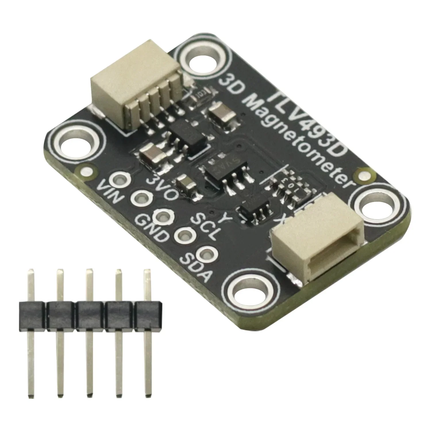 1 قطعة TLV493D وحدة قياس المغناطيسية ثلاثية المحاور لـ STEMMA QT QWIIC اردوينو جديد