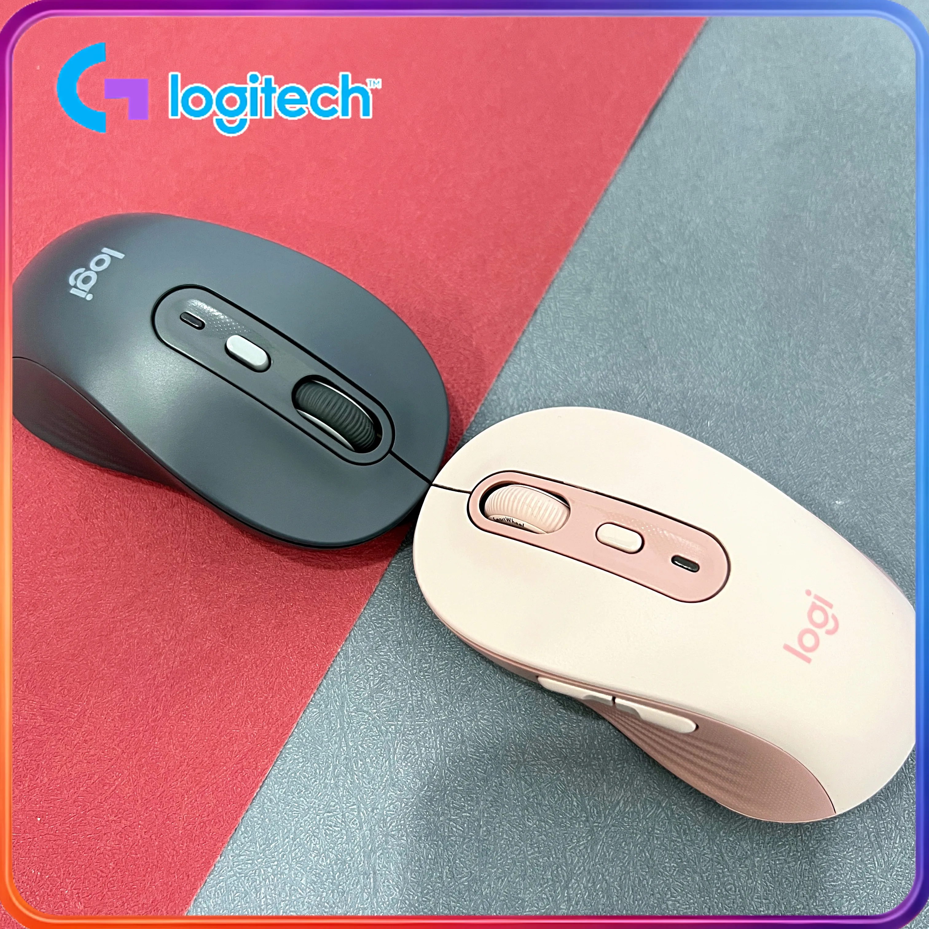 

[Долговечная и бесшумная работа] Беспроводная мышь Logitech M750, регулируемая на 400-4000 DPI, для более эффективной работы в офисе.