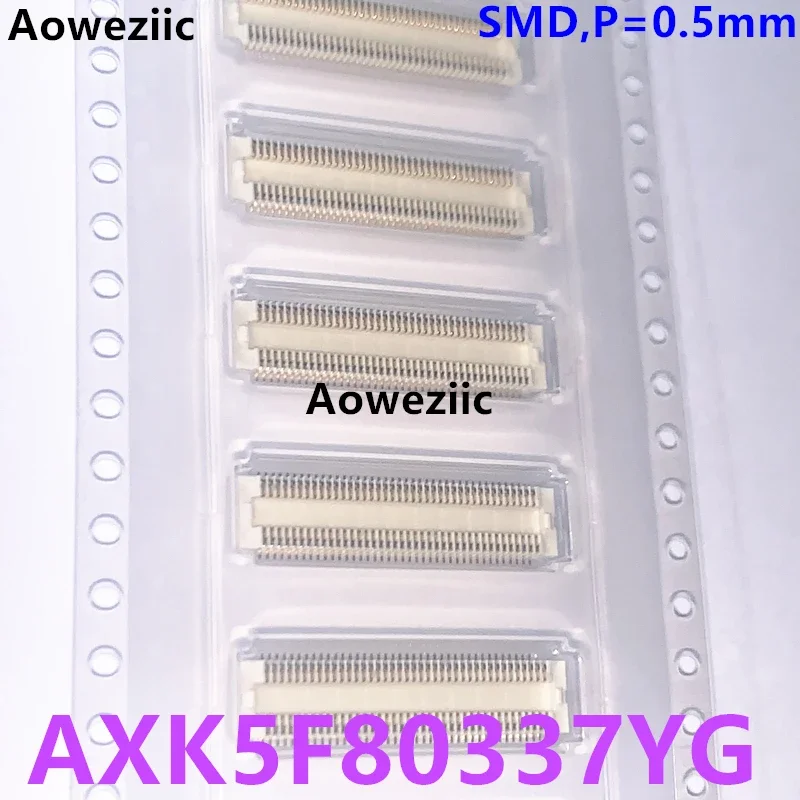 AXK5F80337YG 0.50mm pitch 80Pin double row plate to plate connector female seat with locating column