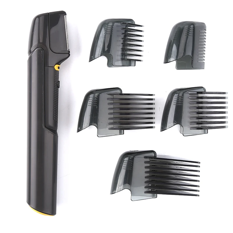 Waterproof Pubic Body Shaver Electric Shaver with Retractable Length Cordless Body Hair Trimmer for men