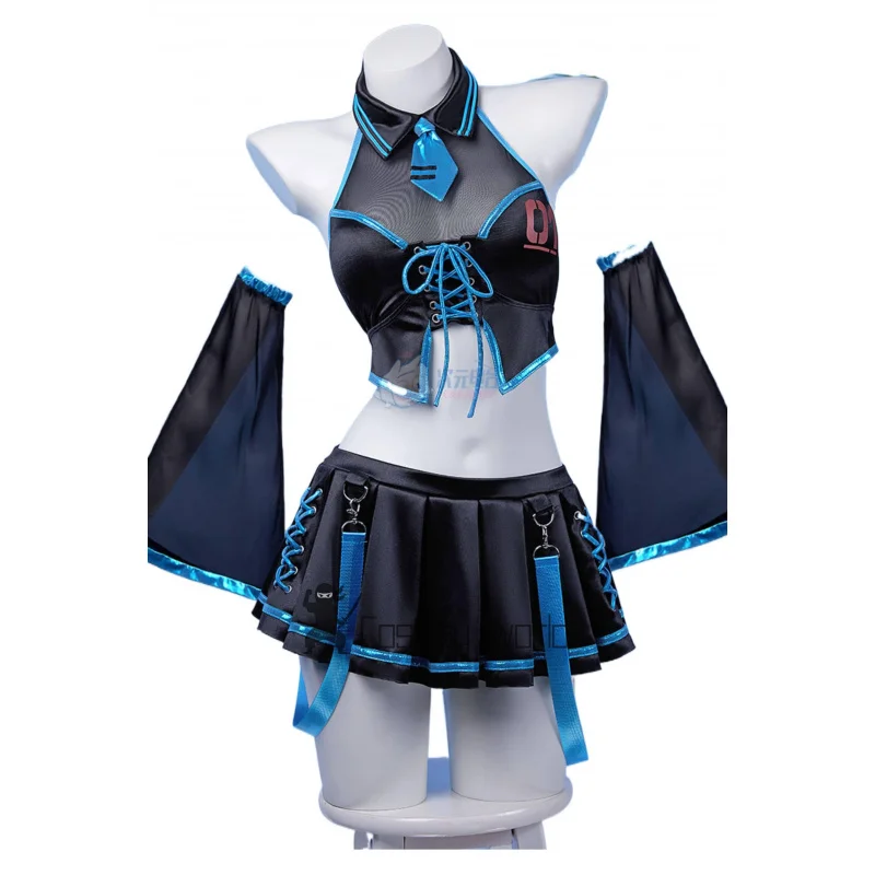 

Аниме игра Мику косплей костюм девушка Seaxy костюмы Хэллоуин карнавал ролевая игра униформа карнавальный комплект купальник одежда