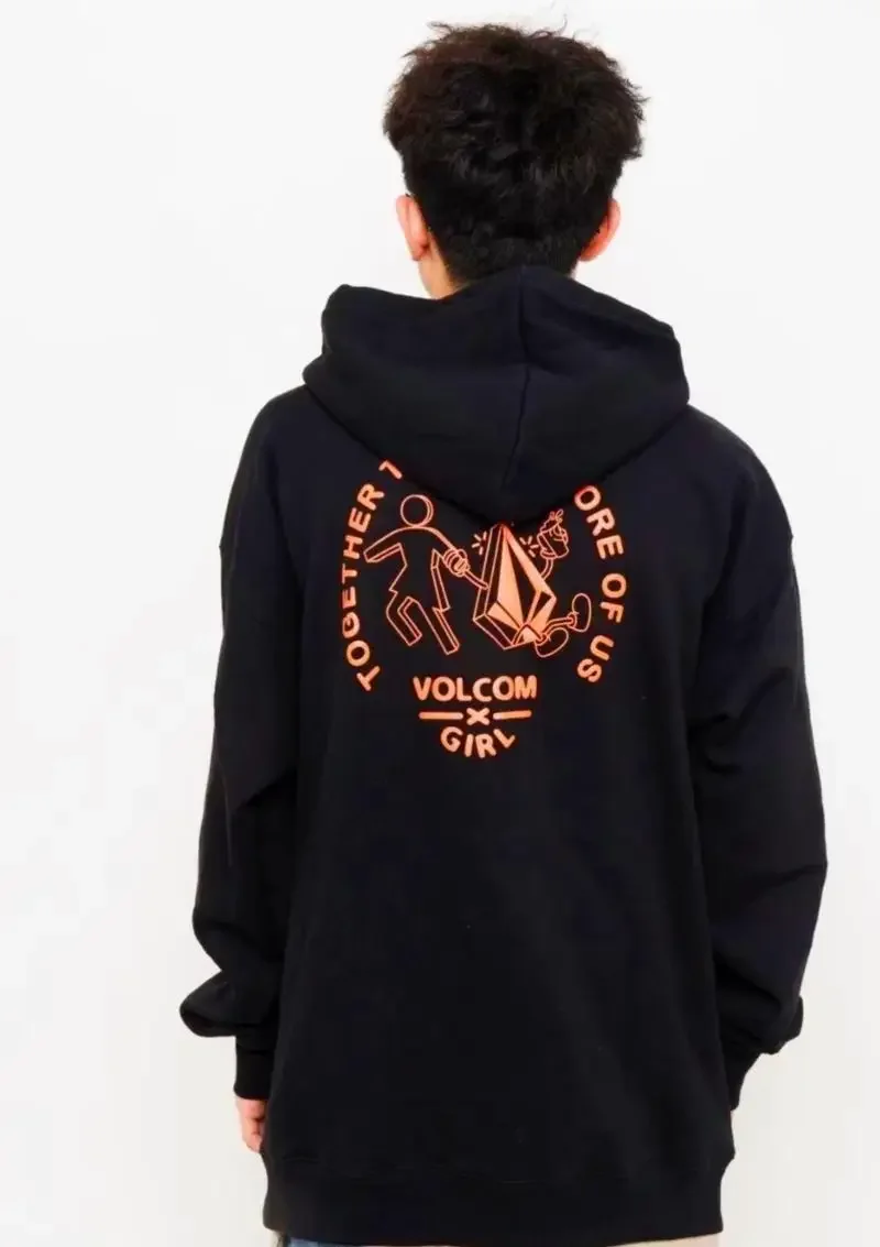 

2024 Europe and The United States Skateboard Hoodie Men Long Sleeve Hood Casual GIRL Co-branded International Hot Male Female
