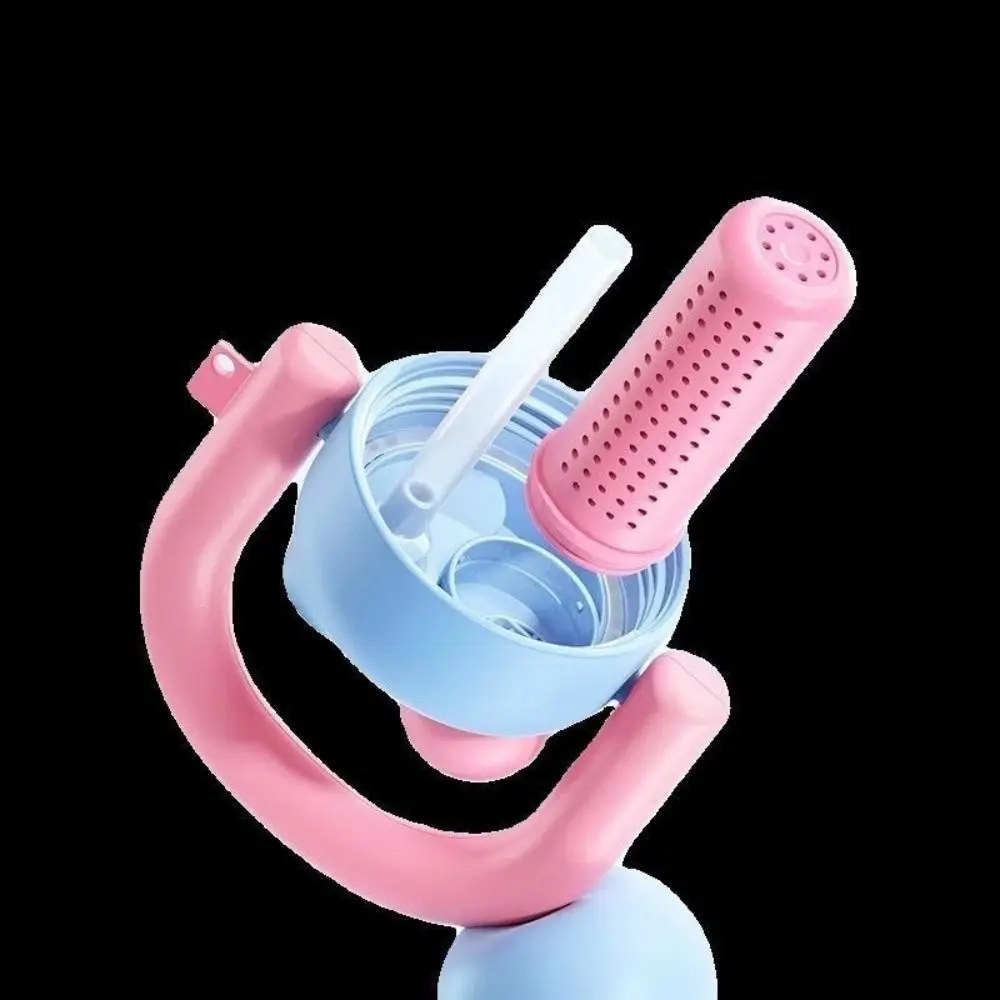 

Milk Cup 800ml Kids Water Sippy Cup Leakproof Cute Portable Drink Bottle with Pendant Dustproof Sport Water Bottle Juice