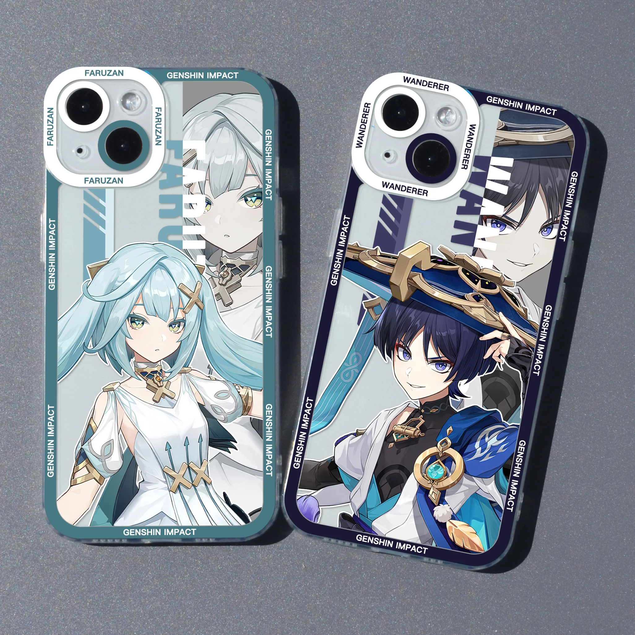 Anime Genshin Impact Faruzan Nahida phone case huawei honor mate P30 P40 P50 50 50E X8 70 60 PRO lite