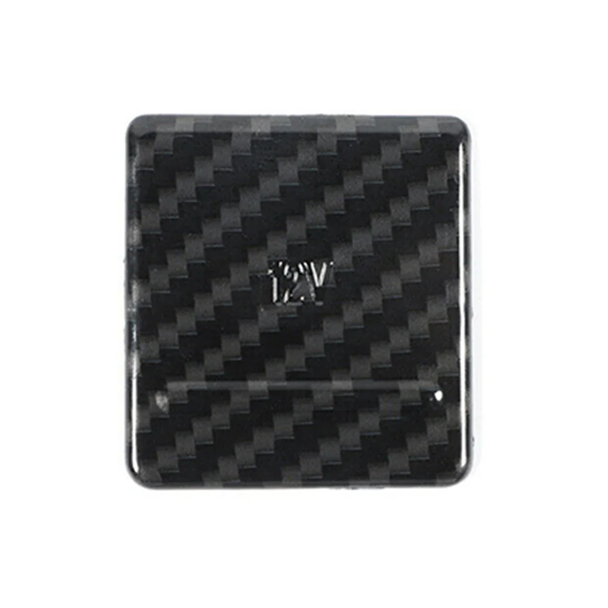 

Pop Cigarette- Lighter Trim Cover ABS Sticker Interior Accessories For Ford Mustang 2010 2011 2012 2013 2014 (Carbon Fiber)