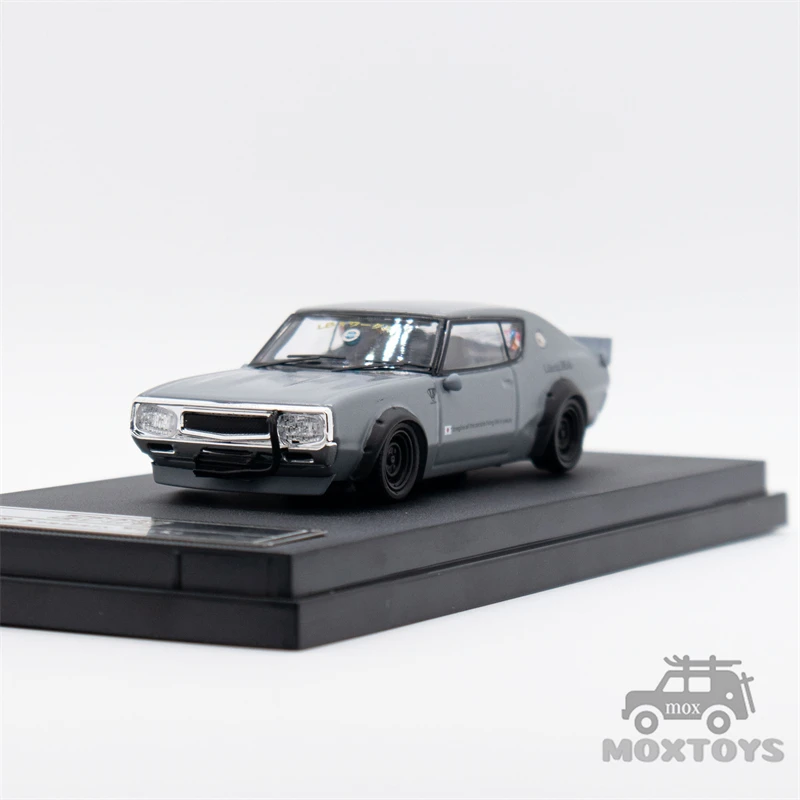 ZOOM 1:64 Skyline GT-R Gen.2 KPGC110 LBWK Diecast Model Car