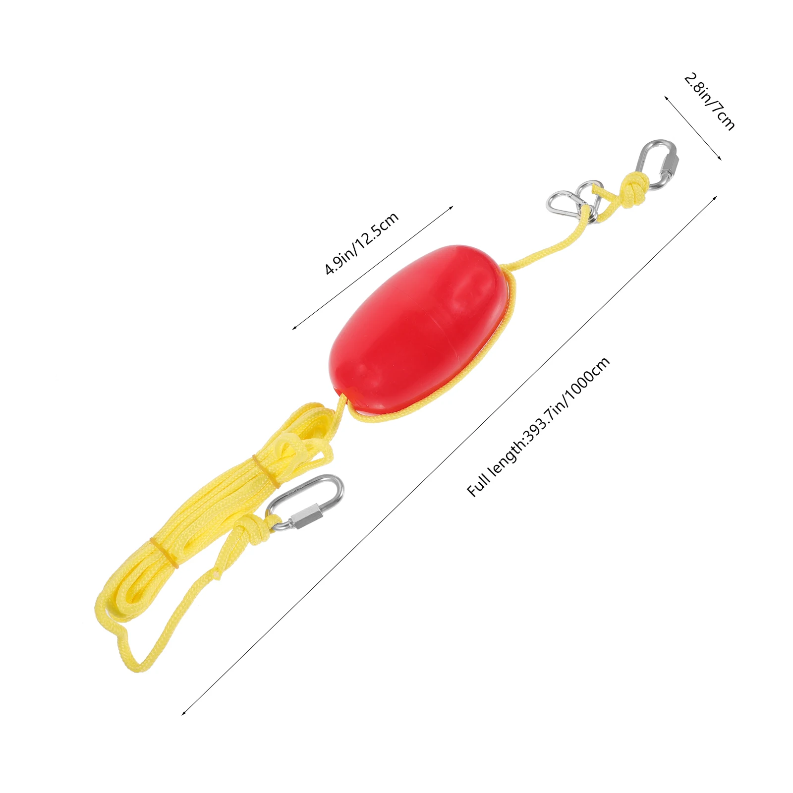 

Drift Anchor Float Kayak Rope Tow Leash Line Buoy Ball Fishing Boat Floating Rope Kayak Buoy Ball Compact Lightweight Bright