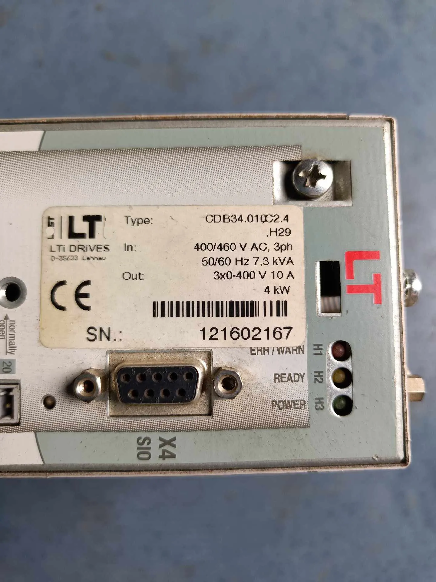 CDB34.010.C2.4.H29 Сервопривод для LUST CDB34.010.C2.4.H29