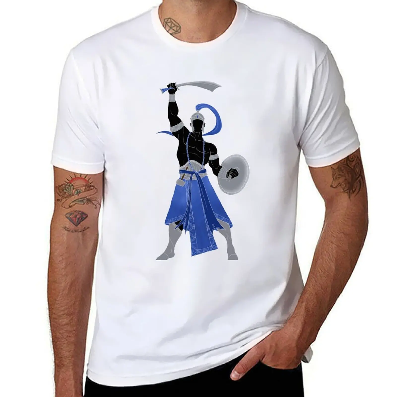 Camiseta Ogum para hombre, camiseta gráfica, Camiseta de algodón, camiseta 100%