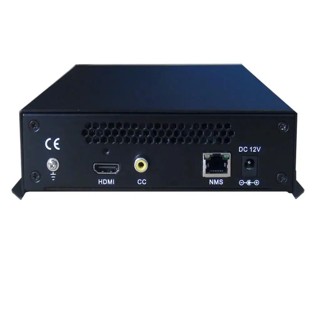 Single Channel HD Encoder Modulator for HDMI1.4 to RF DVB-T DVB-C ATSC ISDBT Conversion MPEG-2 CC/EIA 608 Support