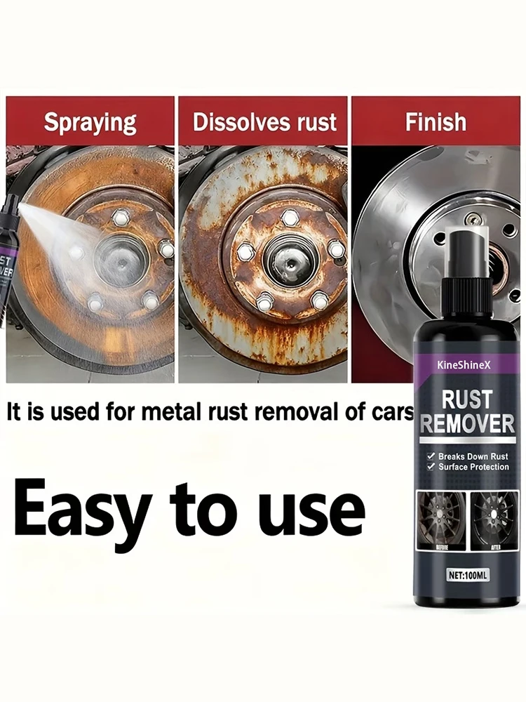 

﻿ Многофункциональный спрей для удаления ржавчины | Мощное средство для удаления ржавчины и железных отложений, идеально подходит для хромированных покрытий и обслуживания автомобилей.