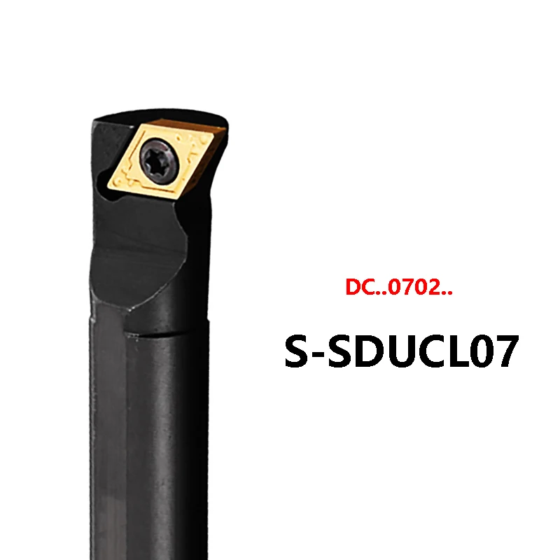 OLTRE SDUCR S08K-SDUCR07 SDUCL07 8mm 10mm 12mm 16mm Portautensili per tornitura interna Inserti in metallo duro CNC Gambo taglierina per tornio DCMT
