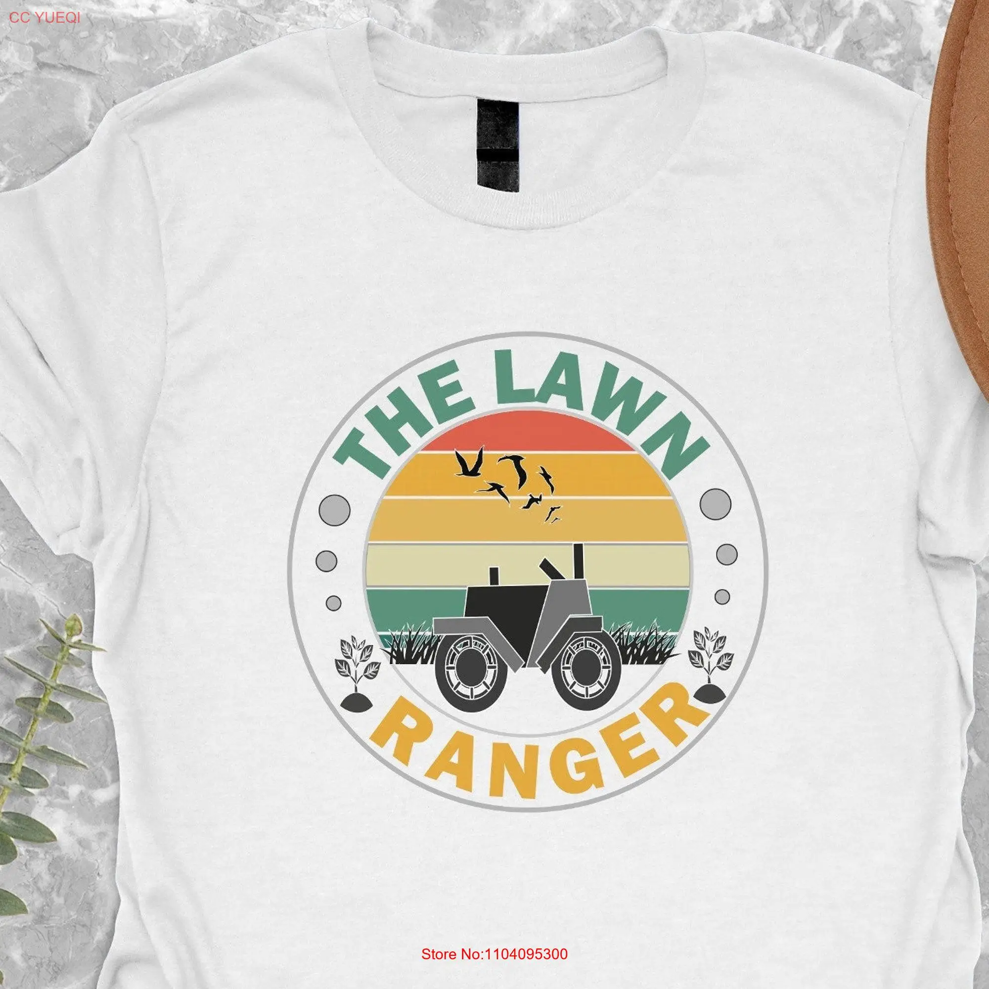 Funny Lawn Ranger T shirt Garden Keepers SweaT Comedy Cotton Mower for Dads Birthday Dad long or short sleeves