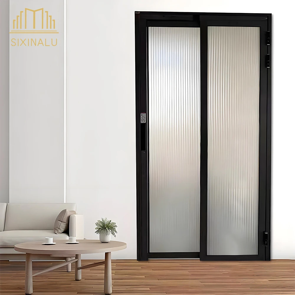 

Sixinalu Sliding Door System PT Door Latest Designed Front Interior Casement PD Door Double Glaszed Aluminum Garden Home Custom