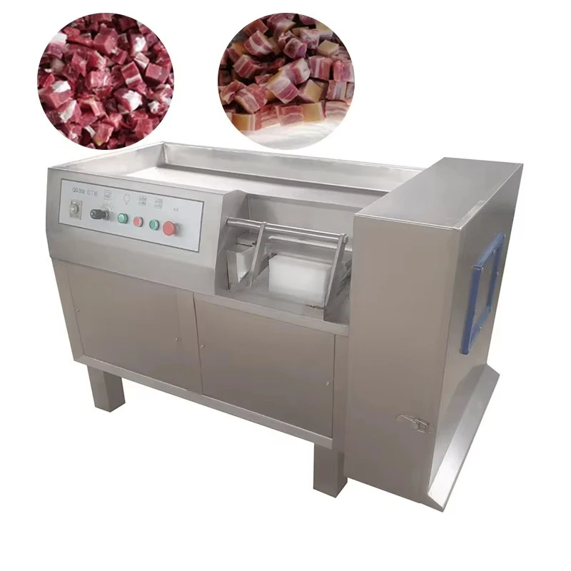 Customized Food Grade 304 Stainless Steel Meat Cutting Machine Frozen Beef Three-Dimensional Cutting Equipment