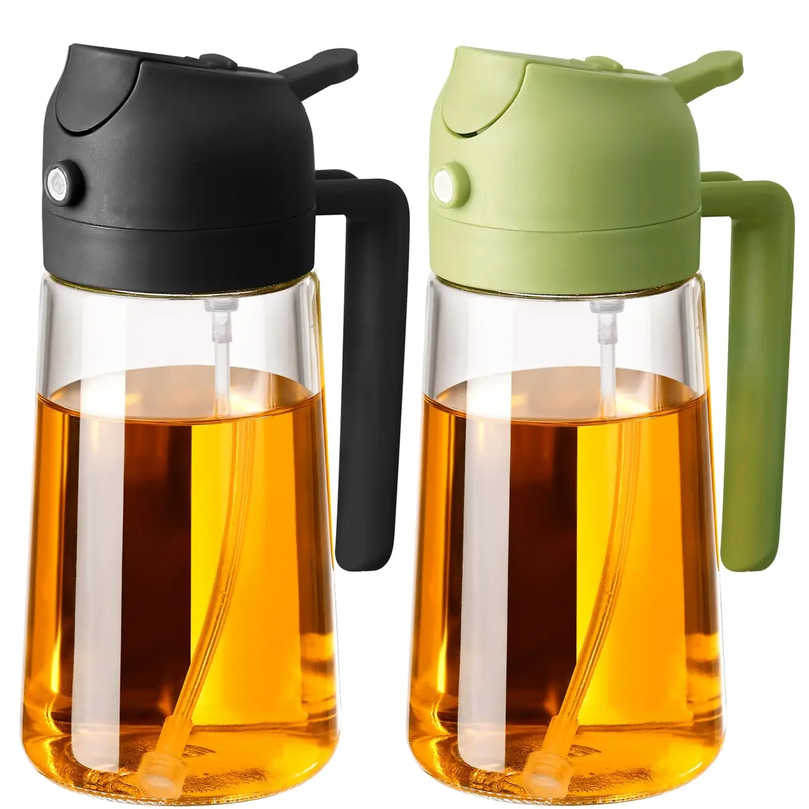 

500ml Plastic Spray Oil Sprayer Bottle Spray Oil Dispenser Oil Jar Cruet BBQ Kitchen Baking Roasting Picnic Kitchen Tool New