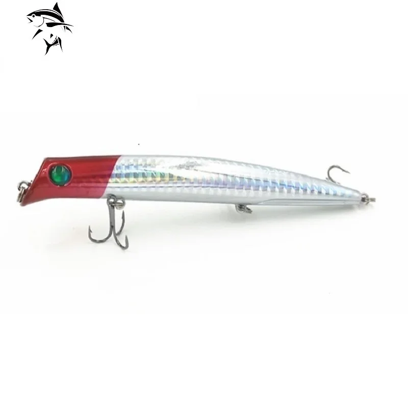 Fishing Lures Slim Komomo 130mm Floating Depth 20cm-60cm Rolling & Wobbling Baits Saltwater Long Cast Stickbait Minnow 2021