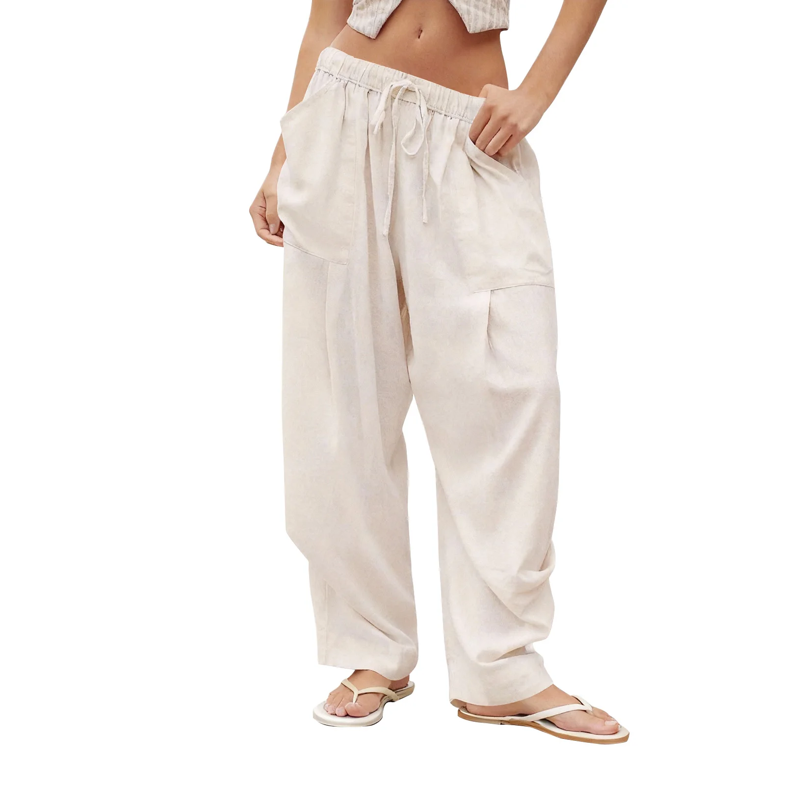 レディース ルーズフィット ワイドレッグ スポーツパンツ スリムパンツ レディースパンツとズボン 女性用スリムパンツ カジュアル Y2k パンツ