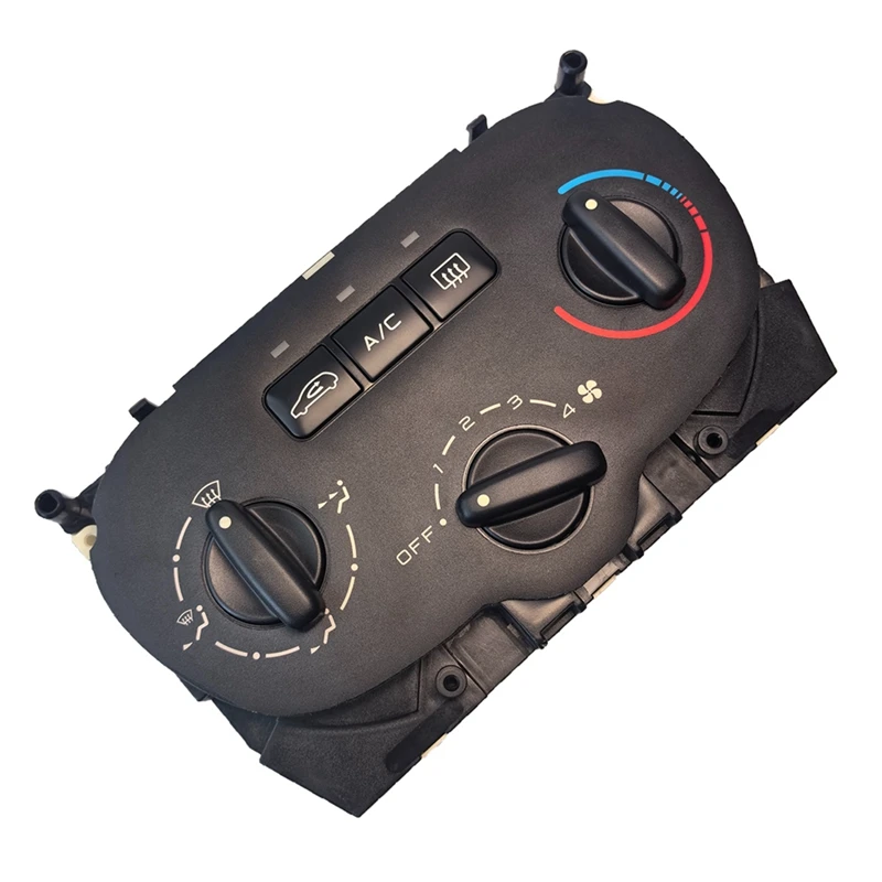 Super Sale 6451JR AC Control Panel Air Conditioner Adjustment Switch with Cooling and Heating for Peugeot 307