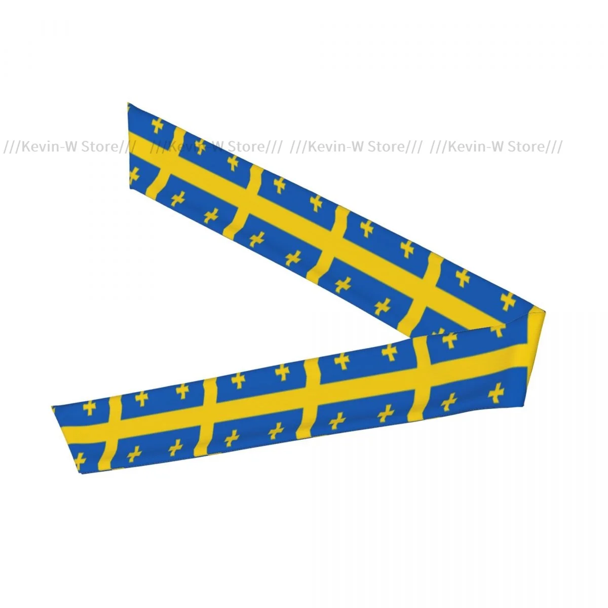 Sweatband Bandanas UA And GE Flag Hairband Head Tie Sports Headband Hair Accessories