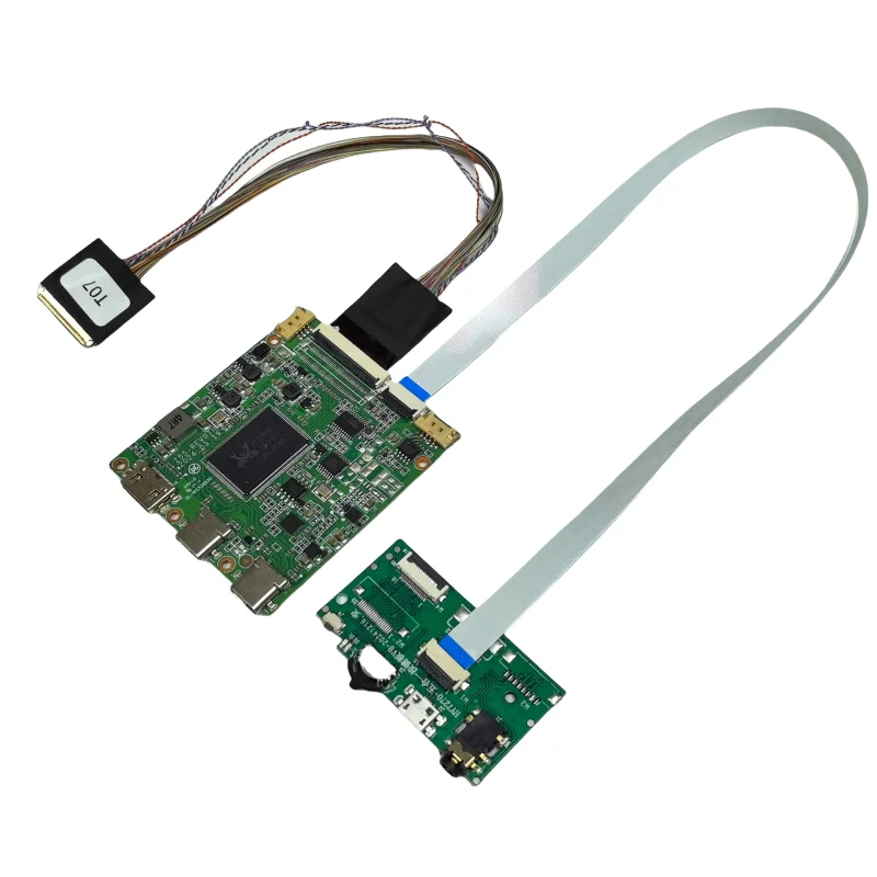 

EDP LCD driver board Type-C one line pass 40 pin eDP for 15.6" NV156HFM-T07 1920x1080 touch LCD panel controller board DIY kits