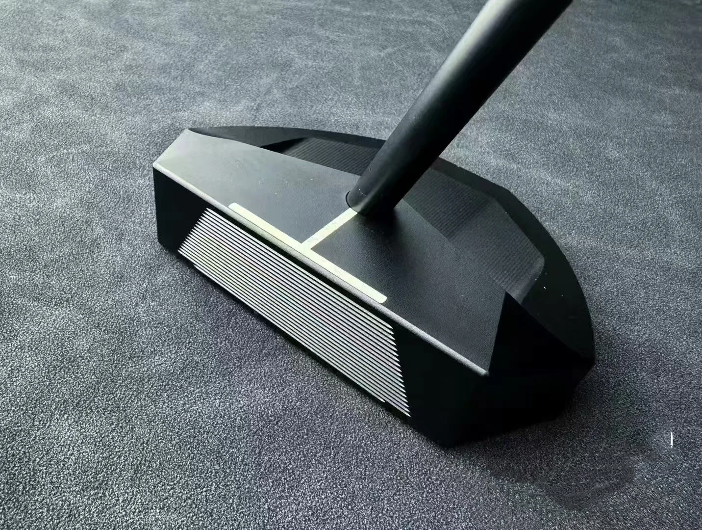Custom  OZ1 Golf putter low balance putter black steel shaft 33 "34" 35 " black Press Pistol 2 Degree Girp with head cover image 4