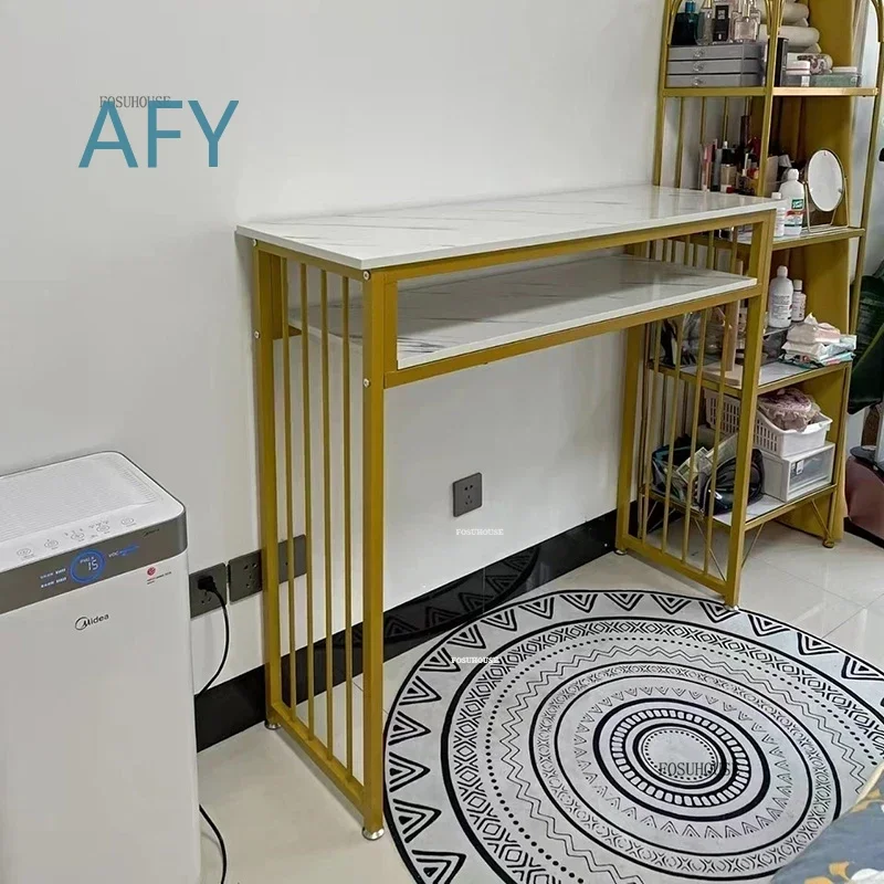 Luxury Bar Table and Chair Set for Modern Living Room Balcony Partition Coffee Shop High Table Bar Furniture Long Table for