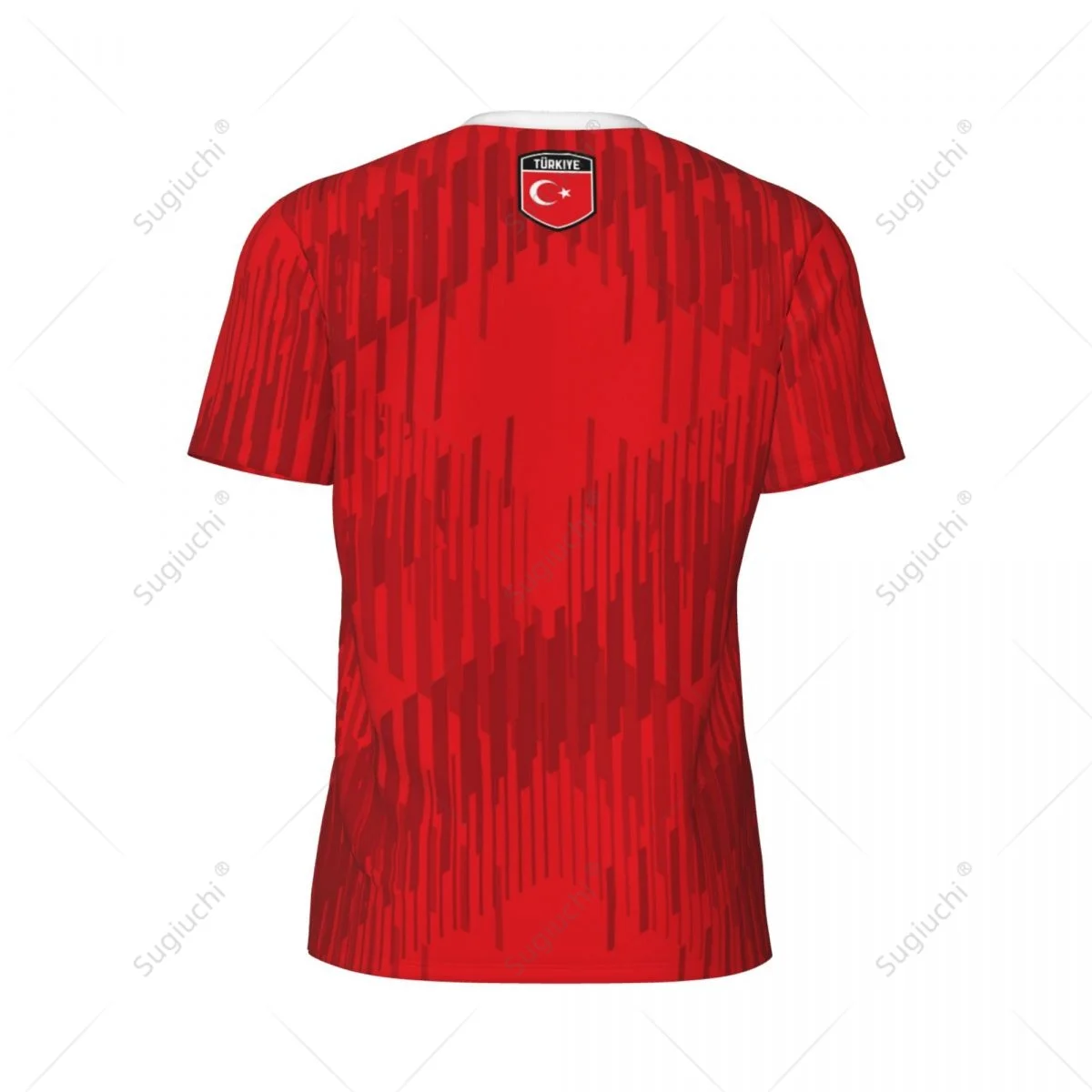 Unisex Turkey Flag 3D Printed Mesh T-shirt Fans For Running Bike Soccer Tennis Football Fitness Sports Tees Exclusive