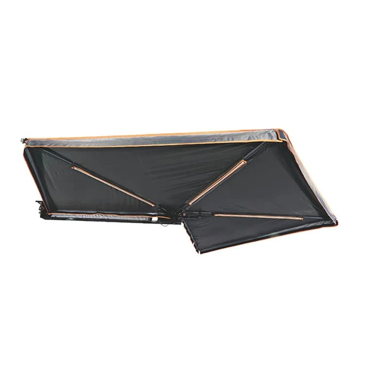 Modern Aluminum Shell Box Double Layer Canvas 270 Degree UV-resistant Lightweight Car Foxwing Awning