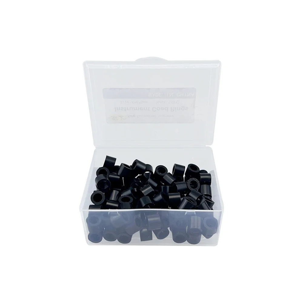 15×100Pcs/Box Autoclavable Dental Color Code Ring Silicone Identification Circle Orthodontic Instrument Dentistry Material