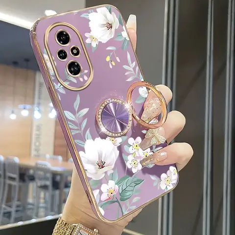 Diamantrem Snodd Fint Camellia Telefonhållarskal För Huawei Honor 9X Pro 60 70 80 90 100 200 300 Pro Ultra Y9s Skal 10 best sales Äran 9X Pro - №10