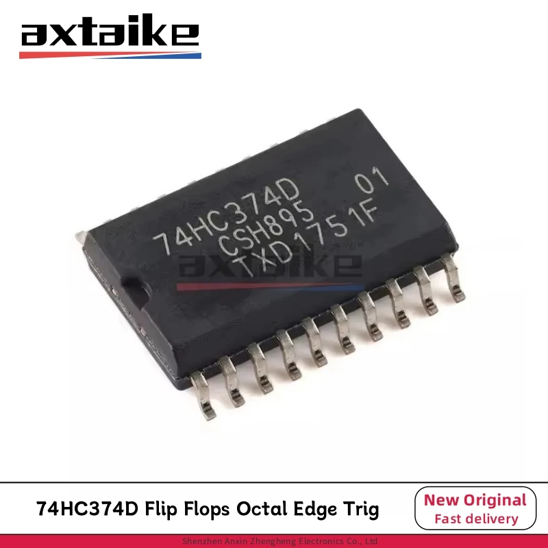 

20PCS 74HC374D SOP-20 74HC374 SN74HC374DWR HC374 SMD Flip Flops Octal Edge Trig IC