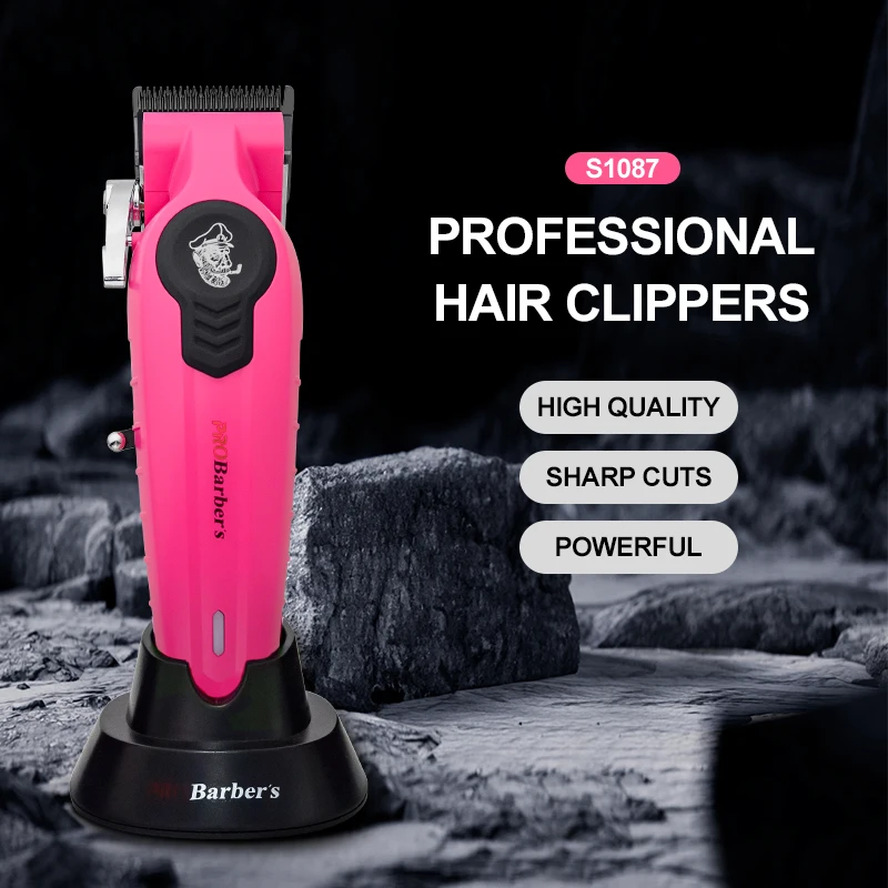 

Hot sale Professional Hair Clipper For Barber Electric Hair Trimmer Cordless Rechargeable Hair Cutter Clipper