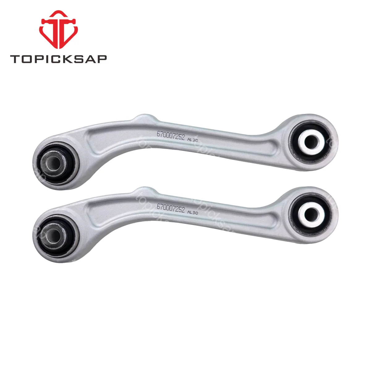 TOPICKSAP Pair Suspension Rear Trailing Control Arm for Maserati Quattroporte M156 Ghibli M157 2014 2015 2016 - 2022 670007252