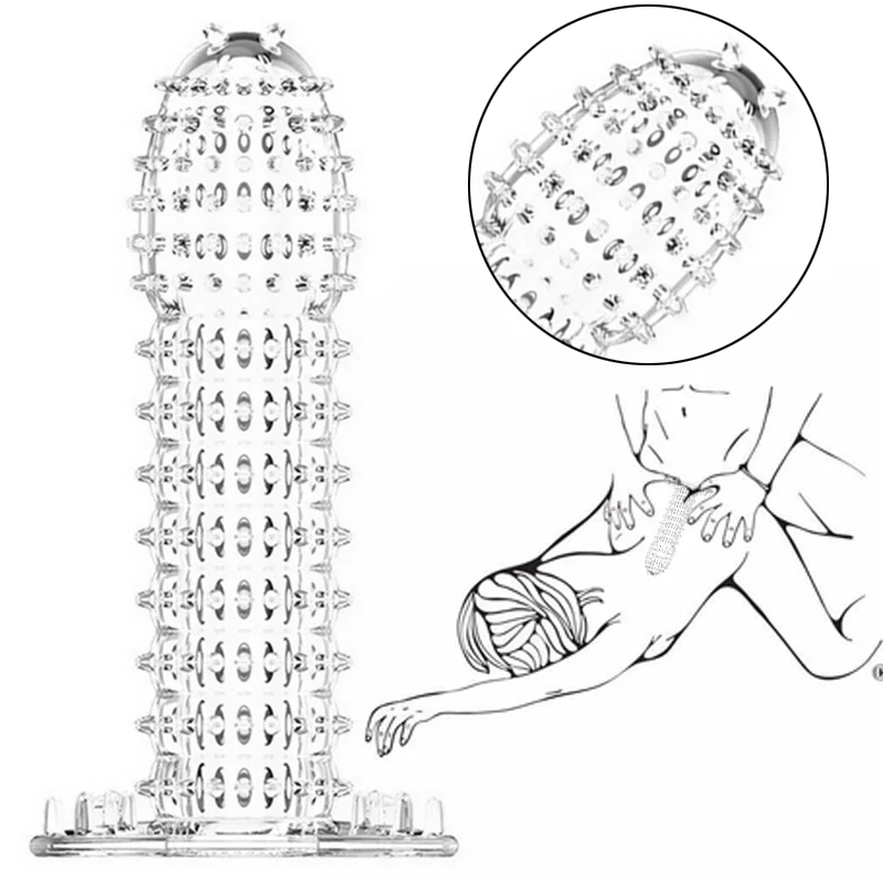 재사용 가능한 남성 음낭 고리, 사정 지연, 음경 확대 익스텐션 슬리브, 거시기 속박 발기 반지, 섹스 토이