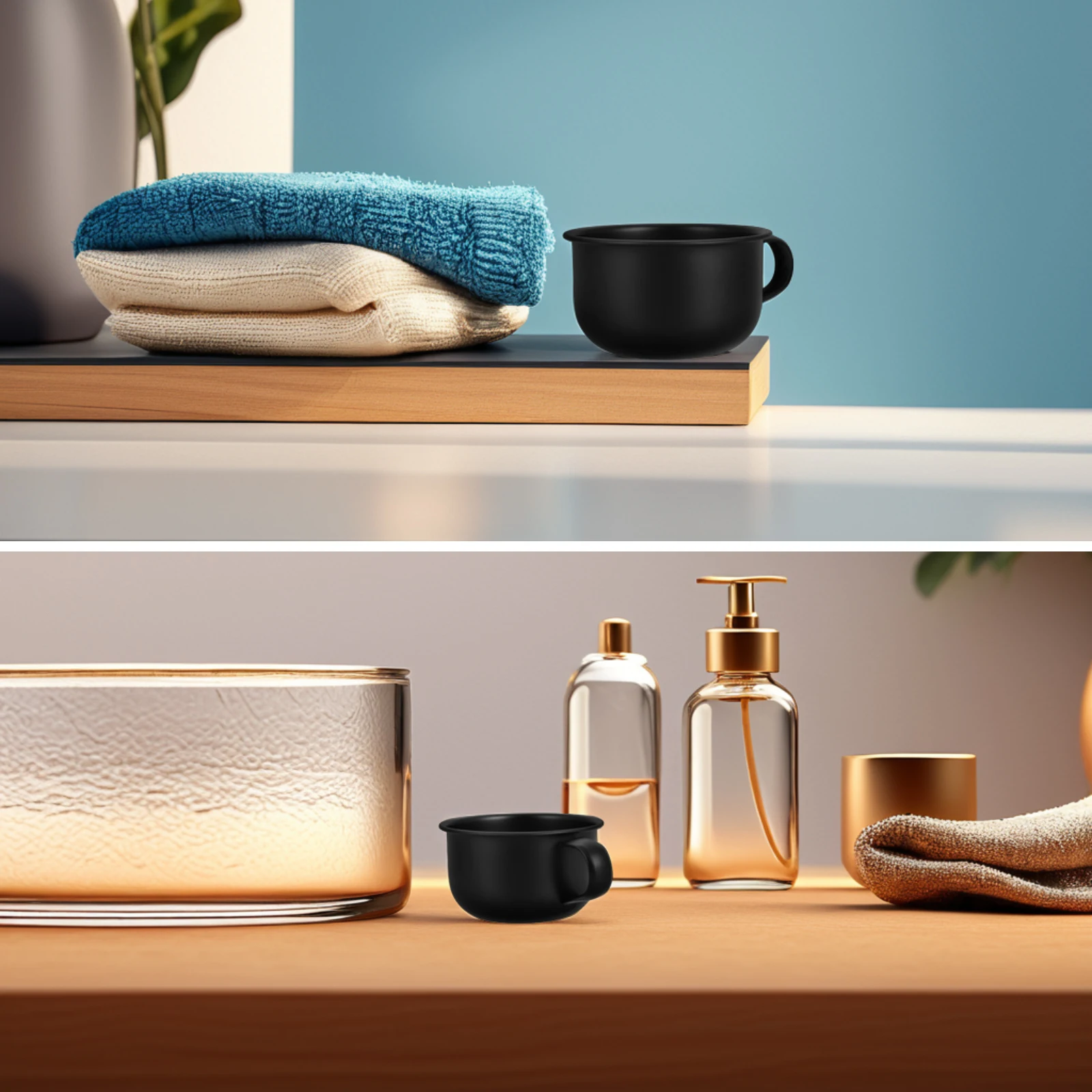 

Men Shaving Soap Bowl Alloy Soap Mug with Handle Small Portable Shaving Cream Bowl for Home Barber Grooming Accessories