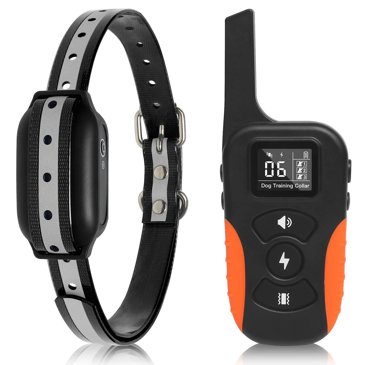 

PaiPaitek Dog Training Collar with Remote,3300ft Range No Shock Vibrating Dog Collar Beep&Vibrate Only Waterproof & Rechargeable