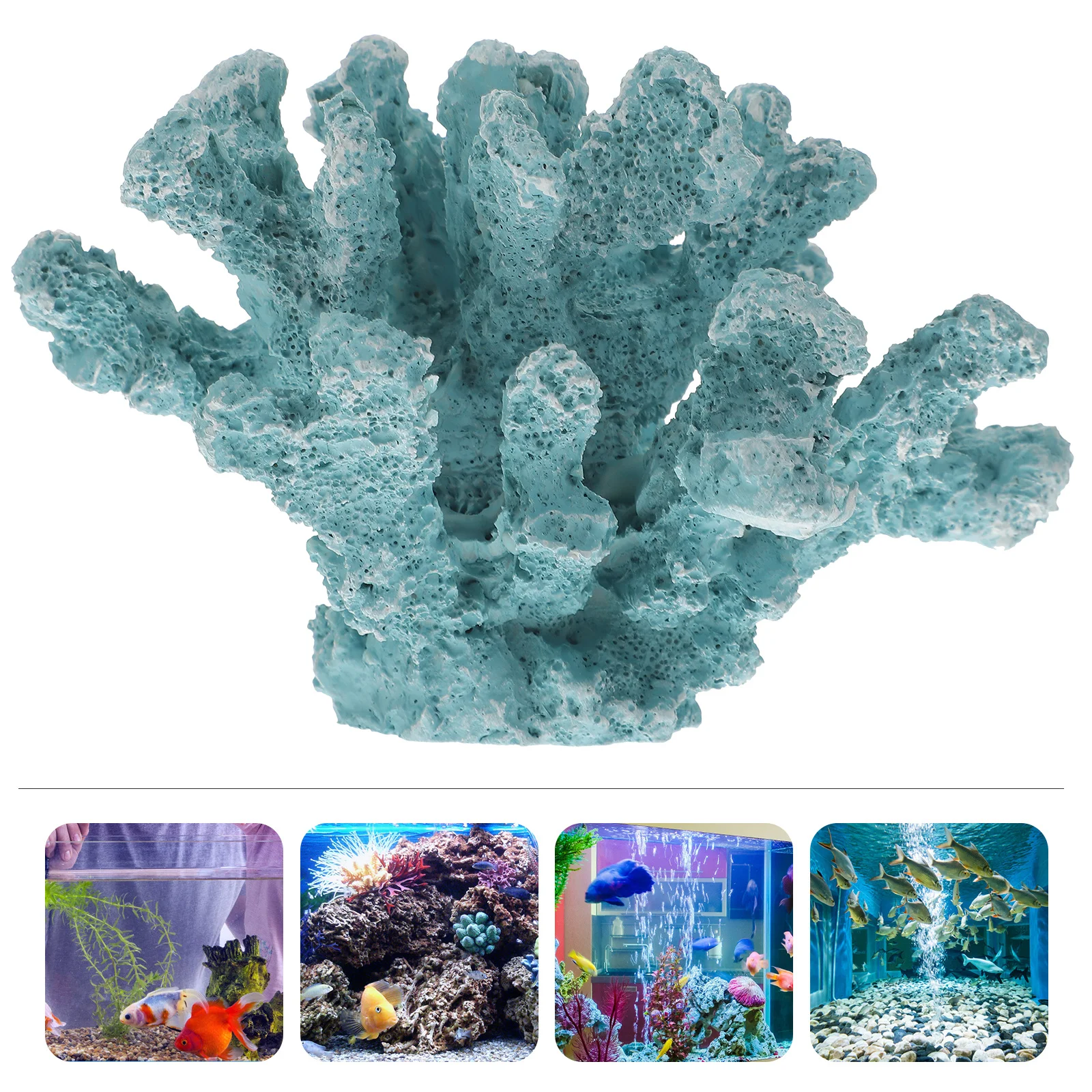 

CORHAD Aquarium Ornaments Resin Coral Decor Artificial Plants for Fish Tank Creative Underwater Landscape Decoration Craft