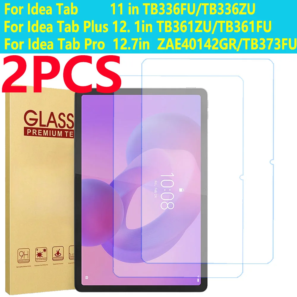 

2 шт. Защитная пленка из закаленного стекла для Lenovo Idea Tab Plus Pro 12.7 11 12.1 дюймов 2025, защитная пленка для планшета, защита от царапин