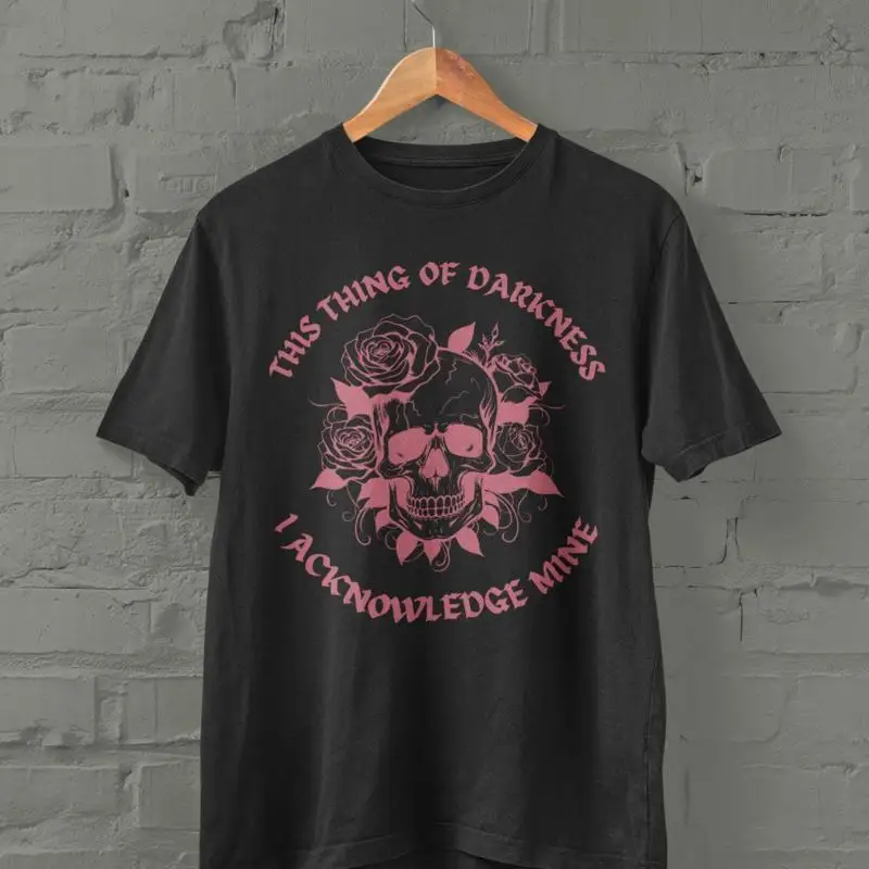 Dark Fairycore Shakespeare Quote T Shirt Academia Cottagecore Clothing Gothic Grunge Goblincore Light