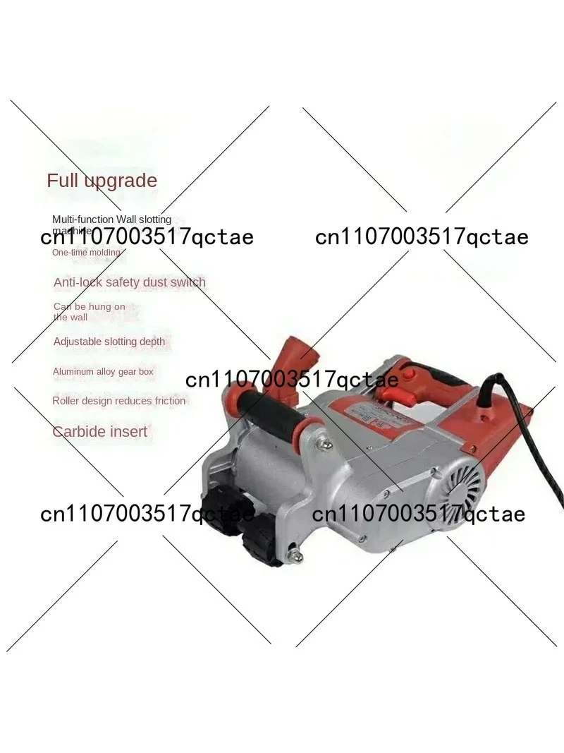25MM Wall Slotting Machine Industrial Wall Chaser Groove Cutting Machine 2000RPM for Construction Use