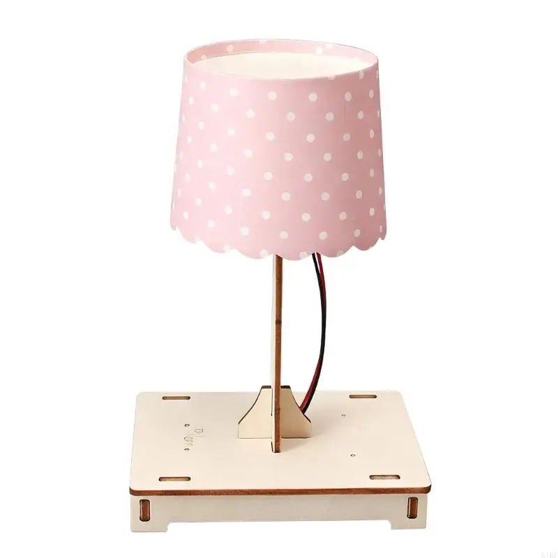 Touch Activated Wooden Desk Lamp For Physics Experiments And Study With High Sensitivity And Friendly Design K1KF