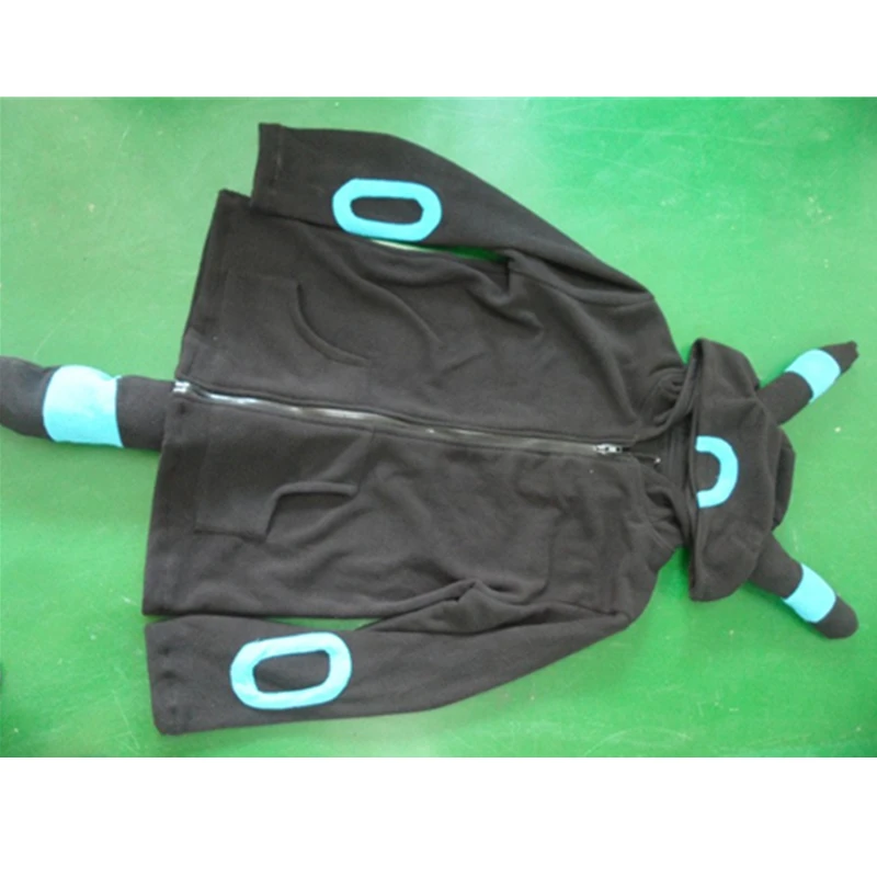 Bluzy z kapturem z mieszanki bawełny dla kobiet, pulower, topy, kurtka, płaszcze, bluza, odzież wierzchnia, kreskówka anime, długi rękaw, urocze,