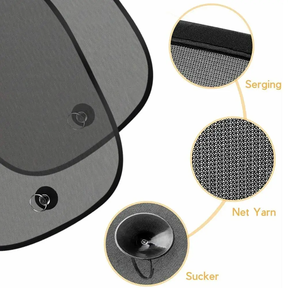 Folding Car Sunshade Cover Protector Suction Cup Auto Window Sun Shade Auto Supplies Visor Reflector Car Sunshade Windshield